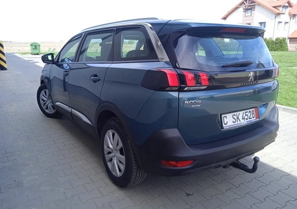 Peugeot 5008 cena 59900 przebieg: 176485, rok produkcji 2017 z Gniezno małe 596